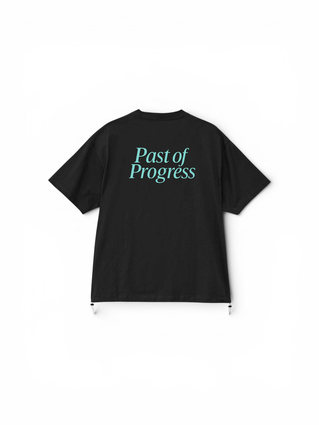 Instagram 1,500フォロワー達成記念  Classic Logo BALLON Tシャツ - ティファニーカラー 【BLACK】