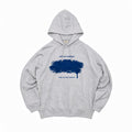 PHILOSOPHY BIG SILHOUETTE HOODIE【ASH】