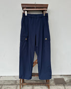 CHANGE BUTTON SOLOTEX®︎ CARGO SLACKS - NAVY
