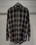 MERCURY BUTTON RAYON OMBRE SHIRT JACKET - PAST005