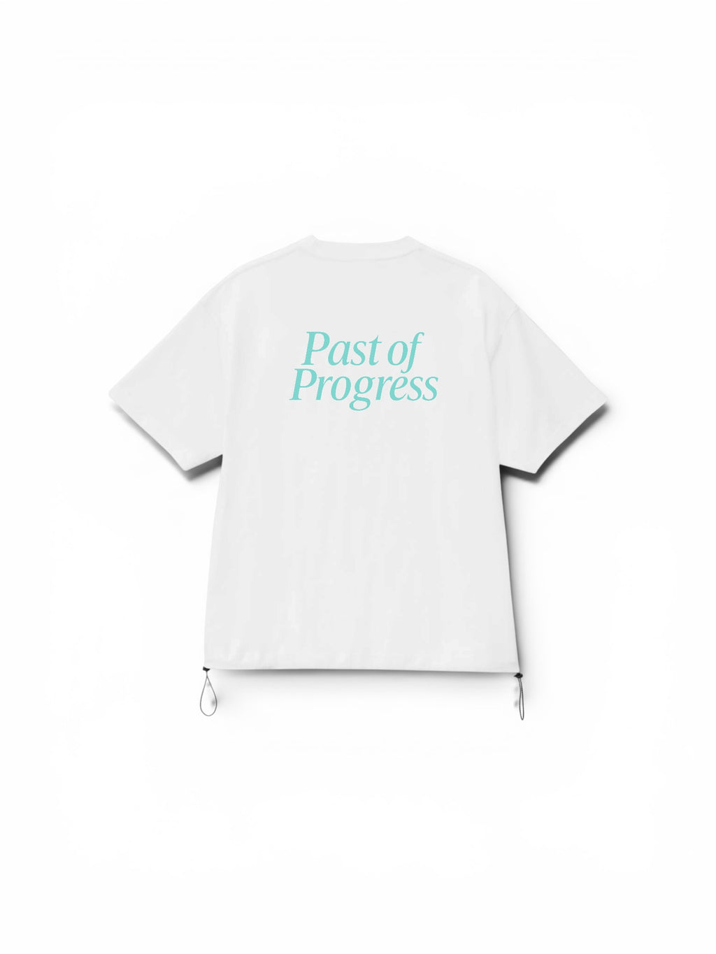 Instagram 1,500フォロワー達成記念  Classic Logo BALLON Tシャツ - ティファニーカラー 【WHITE】