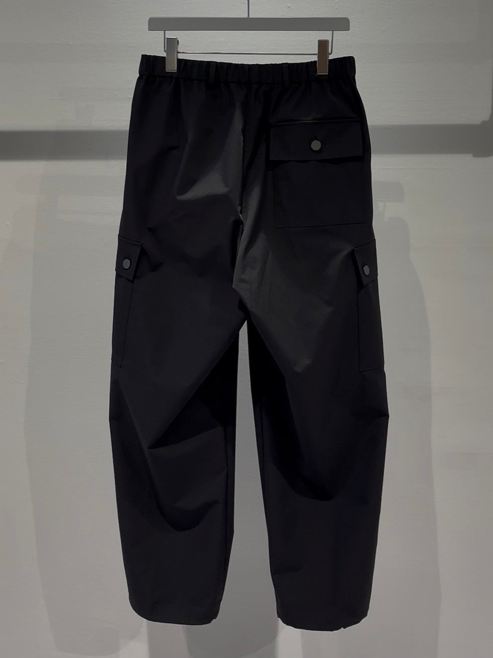 MERCURY COIN CHANGE BUTTON SOLOTEX®︎ CARGO SLACKS - BLACK