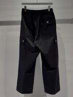 MERCURY COIN CHANGE BUTTON SOLOTEX®︎ CARGO SLACKS - BLACK