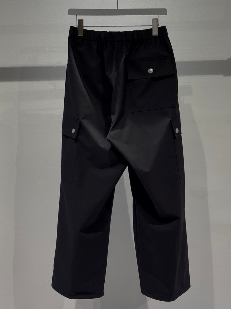 MERCURY COIN CHANGE BUTTON SOLOTEX®︎ CARGO SLACKS - BLACK