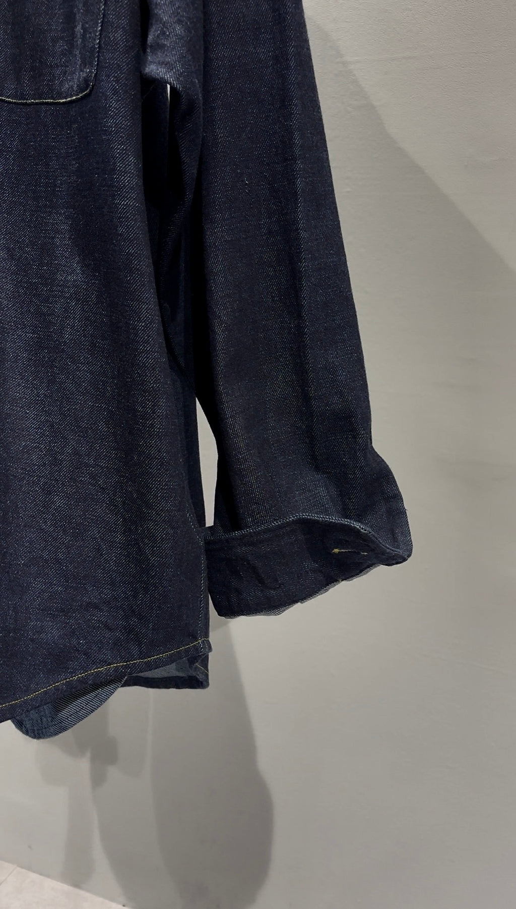 MERCURY BUTTON 12OZ DENIM JACKET SHIRTS - PAST-005