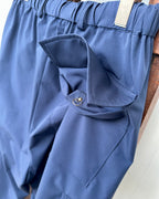 CHANGE BUTTON SOLOTEX®︎ CARGO SLACKS - NAVY