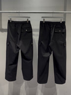 MERCURY COIN CHANGE BUTTON SOLOTEX®︎ CARGO SLACKS - BLACK