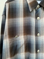 MERCURY BUTTON RAYON OMBRE SHIRT JACKET - PAST005