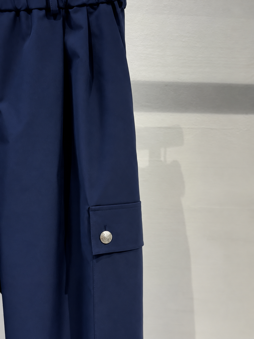 MERCURY COIN CHANGE BUTTON SOLOTEX®︎ CARGO SLACKS - NAVY