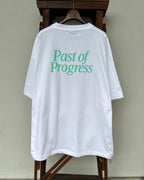 Instagram 1,500フォロワー達成記念  Classic Logo BALLON Tシャツ - ティファニーカラー 【WHITE】