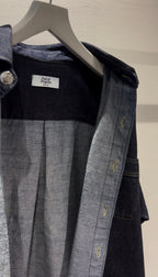 MERCURY BUTTON 12OZ DENIM JACKET SHIRTS - PAST-005