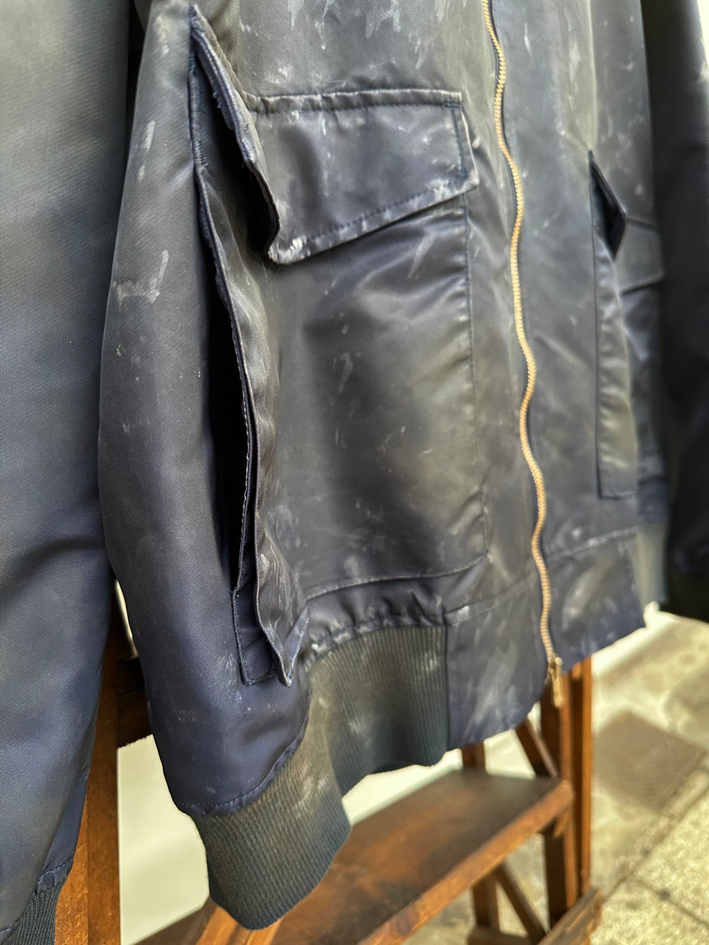 VINTAGE WEP-G8 MODERN FLIGHT JACKET【NAVY】PAST-004-α