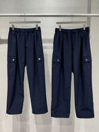 MERCURY COIN CHANGE BUTTON SOLOTEX®︎ CARGO SLACKS - NAVY