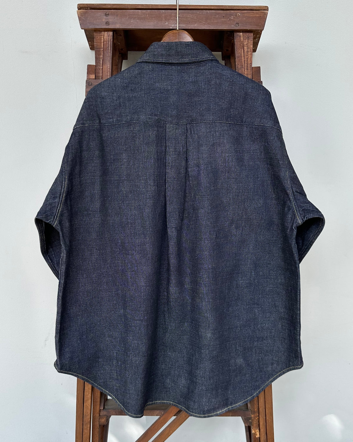 【Lightning 11月号掲載】MERCURY BUTTON 12OZ DENIM JACKET SHIRTS（INDIGO） - PAST-005