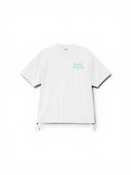 Instagram 1,500フォロワー達成記念  Classic Logo BALLON Tシャツ - ティファニーカラー 【WHITE】