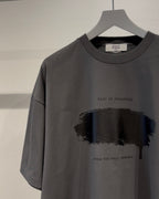 PHILOSOPHY BALLON T-SHIRT【CHARCOAL】