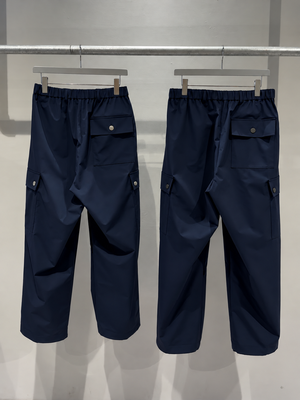 MERCURY COIN CHANGE BUTTON SOLOTEX®︎ CARGO SLACKS - NAVY