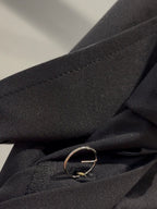 MERCURY COIN CHANGE BUTTON SOLOTEX®︎ CARGO SLACKS - BLACK