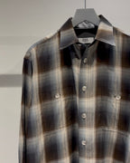 MERCURY BUTTON RAYON OMBRE SHIRT JACKET - PAST005