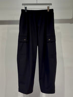 MERCURY COIN CHANGE BUTTON SOLOTEX®︎ CARGO SLACKS - BLACK