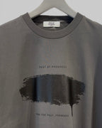 PHILOSOPHY BALLON T-SHIRT【CHARCOAL】