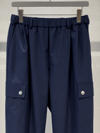 MERCURY COIN CHANGE BUTTON SOLOTEX®︎ CARGO SLACKS - NAVY