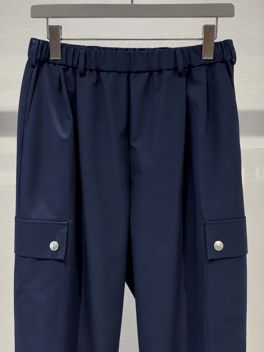 MERCURY COIN CHANGE BUTTON SOLOTEX®︎ CARGO SLACKS - NAVY