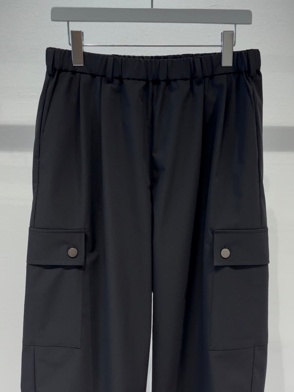 MERCURY COIN CHANGE BUTTON SOLOTEX®︎ CARGO SLACKS - BLACK