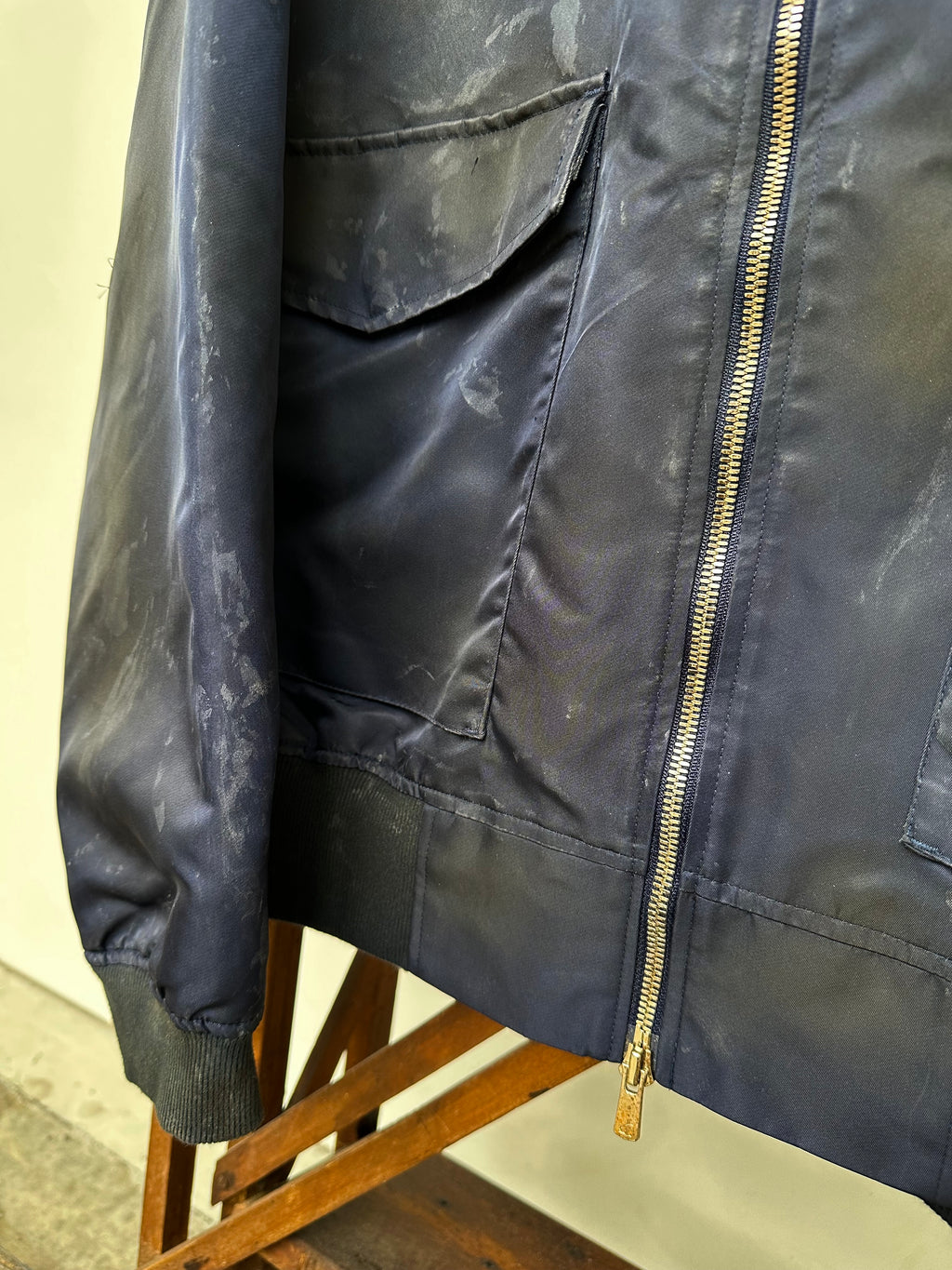 VINTAGE WEP-G8 MODERN FLIGHT JACKET【NAVY】PAST-004-α