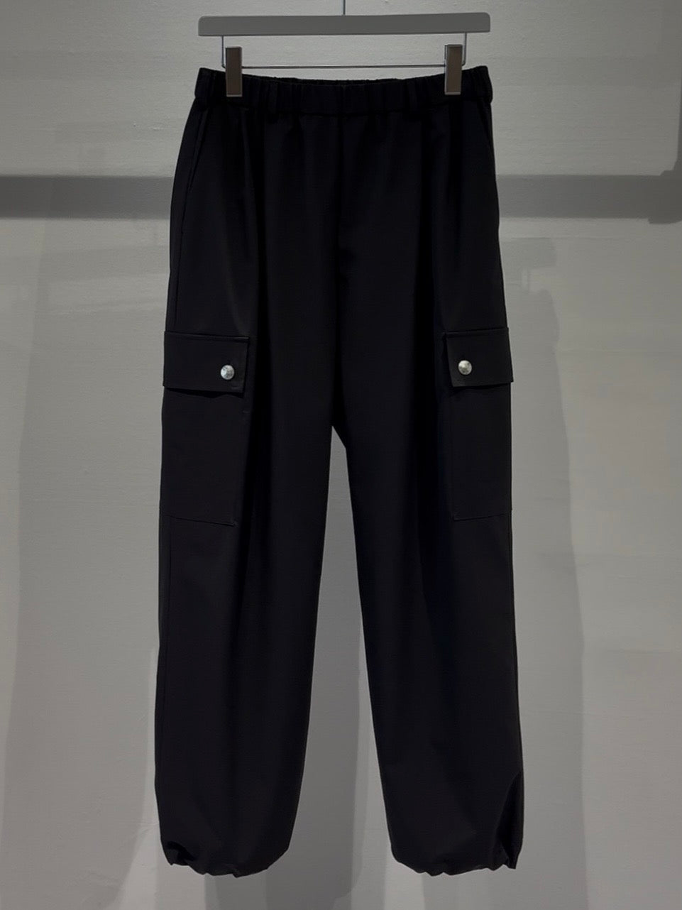 MERCURY COIN CHANGE BUTTON SOLOTEX®︎ CARGO SLACKS - BLACK