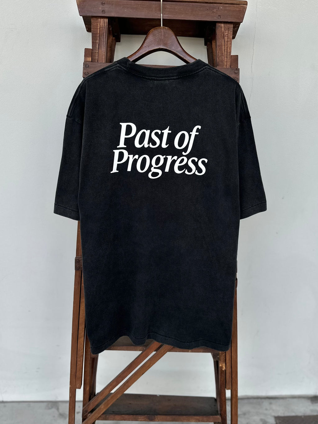 VINTAGE CLASSIC LOGO TEE（FADE BLACK）