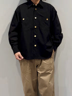 【先行予約商品】再販希望多数!! 前回即完売!! SOLOTEX®︎ 黒ブレ SHIRTS JACKET
