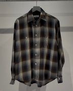 MERCURY BUTTON RAYON OMBRE SHIRT JACKET - PAST005
