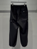 MERCURY COIN CHANGE BUTTON SOLOTEX®︎ CARGO SLACKS - BLACK