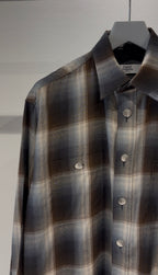 MERCURY BUTTON RAYON OMBRE SHIRT JACKET - PAST005