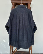 【Lightning 11月号掲載】MERCURY BUTTON 12OZ DENIM JACKET SHIRTS（INDIGO） - PAST-005