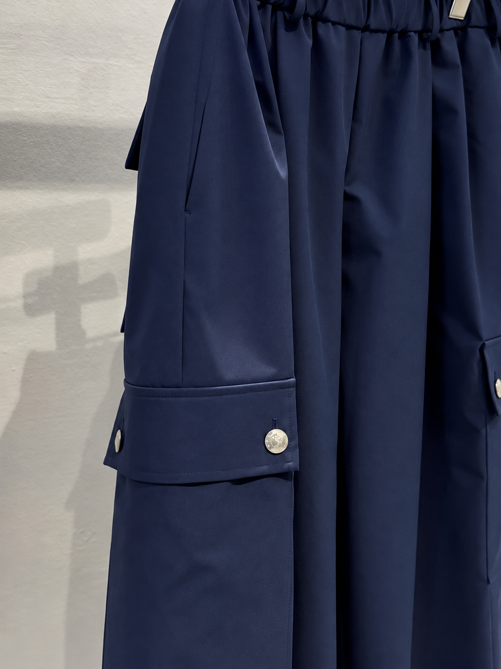 MERCURY COIN CHANGE BUTTON SOLOTEX®︎ CARGO SLACKS - NAVY