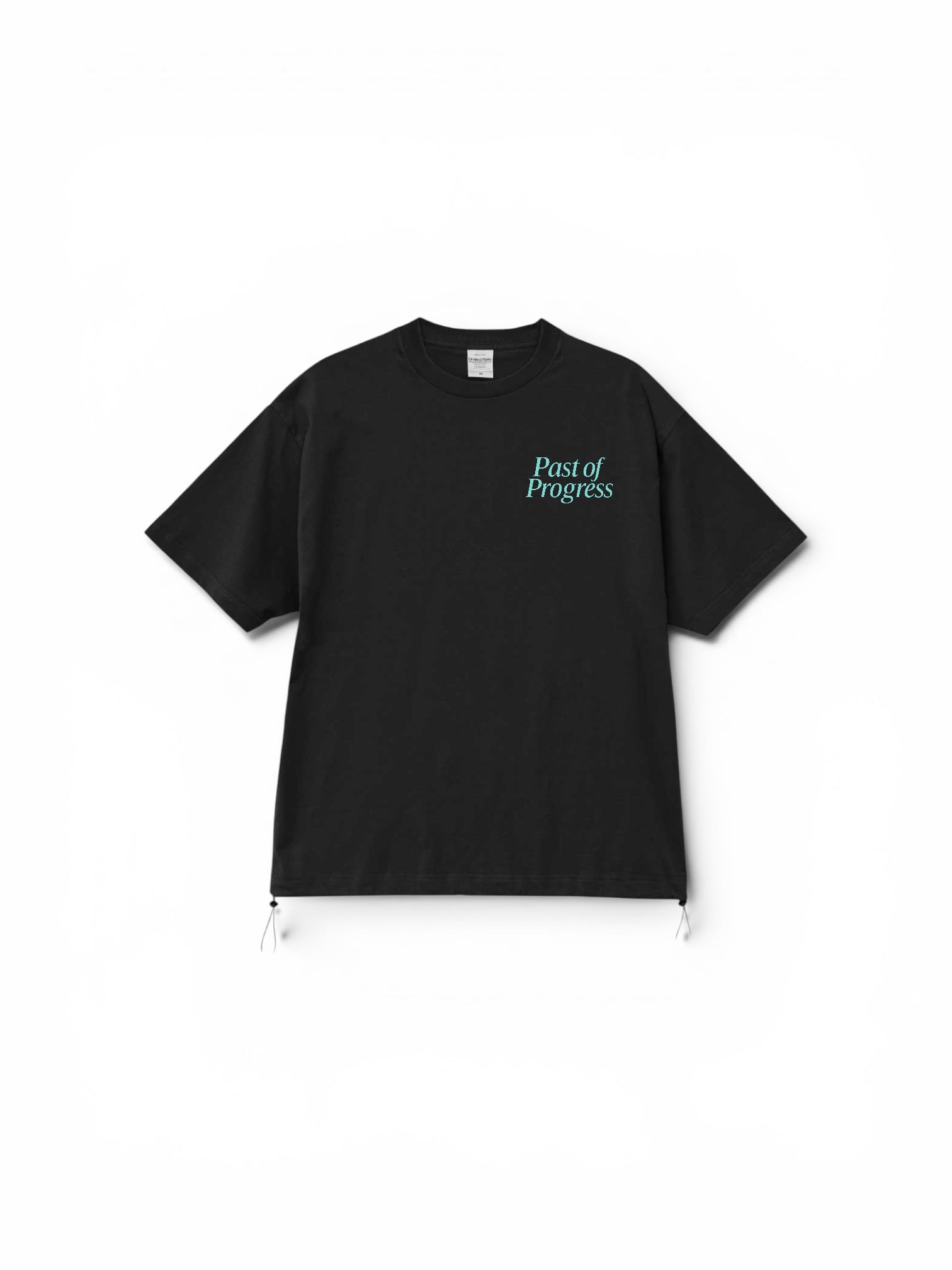 Instagram 1,500フォロワー達成記念  Classic Logo BALLON Tシャツ - ティファニーカラー 【BLACK】