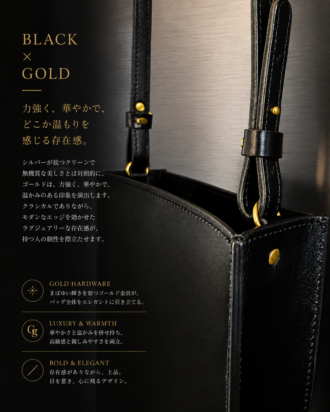 NAMELESS LEATHER SHOULDER BAG