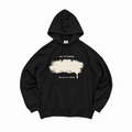 PHILOSOPHY BIG SILHOUETTE HOODIE【BLACK】
