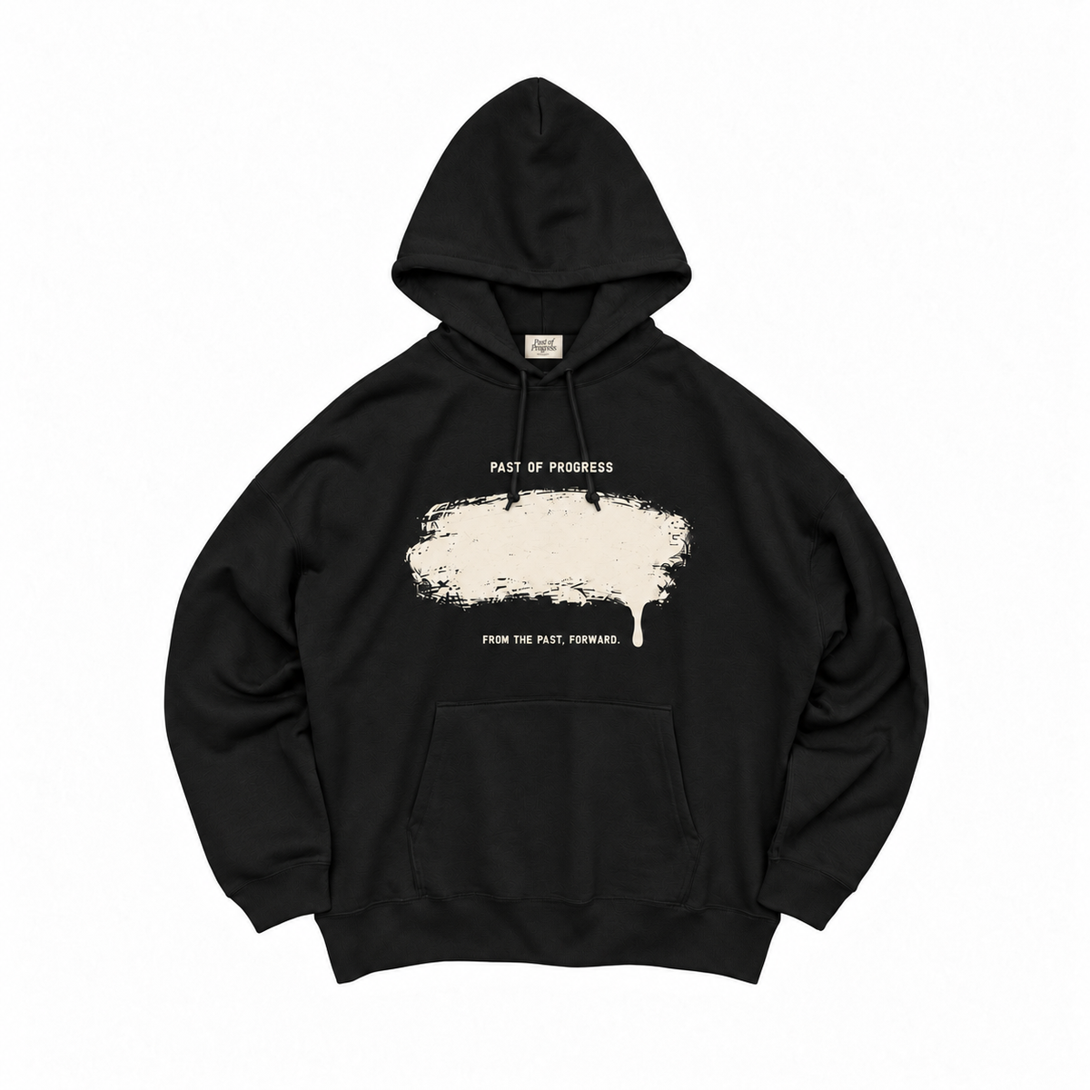 PHILOSOPHY BIG SILHOUETTE HOODIE【BLACK】