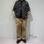 Mercury Mini Button Big Dot Black Collar Shirt - JAPAN MADE