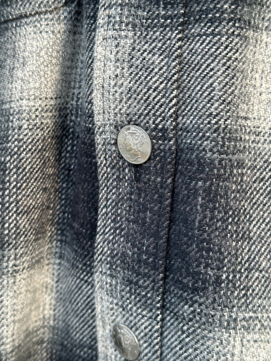 Mercury Button Ombre Shirt Jacket PAST-005