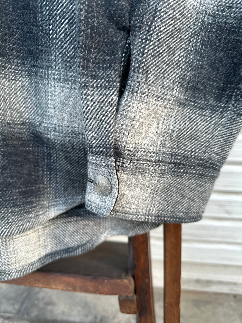 Mercury Button Ombre Shirt Jacket PAST-005