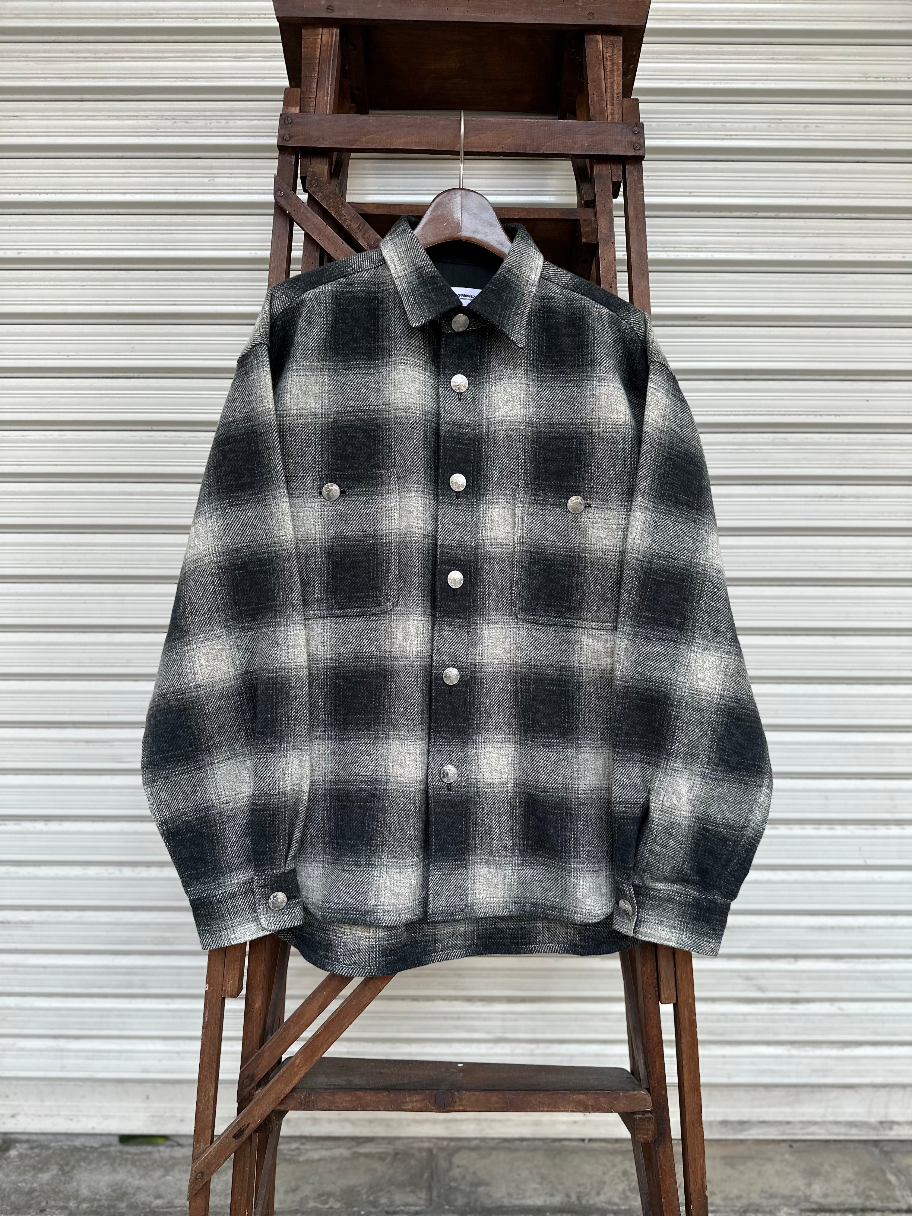 Mercury Button Ombre Shirt Jacket PAST-005