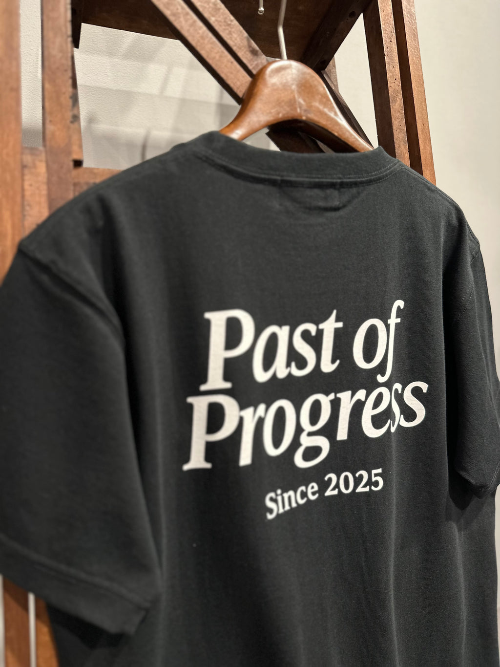 Classic Logo T-shirt【BLACK】PAST-003