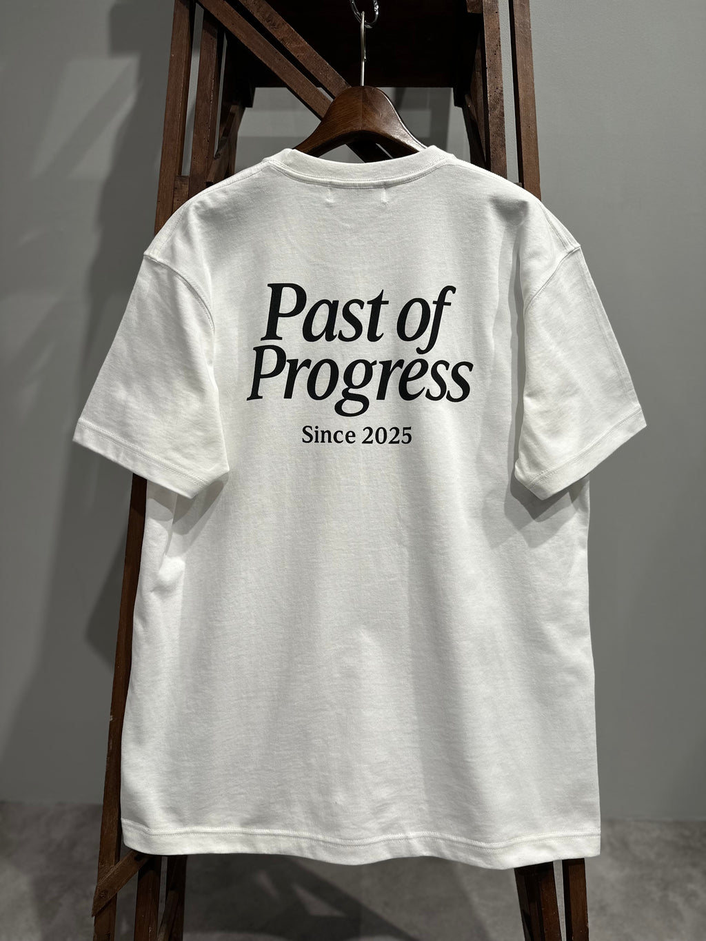 Classic Logo T-shirt【WHITE】 PAST-003