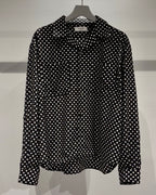 【京都抜染】DOT 開襟 SHIRTS