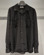 【京都抜染】DOT 開襟 SHIRTS