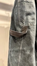 【VOO × PAST OF PROGRESS】LOOP D.P BALLOON DAMAGED / SUMI BLACK
